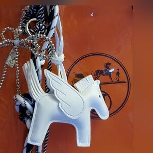 COPY - COPY - Pegasus, Horse, Ropes, Clips Bag Charm,Keyring